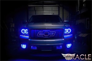 Chevrolet Avalanche Headlight Halo Kit - ORACLE Lighting - Blue - `07-`14